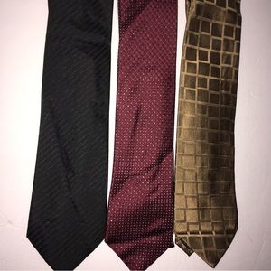 Men’s neck tie lot of 3